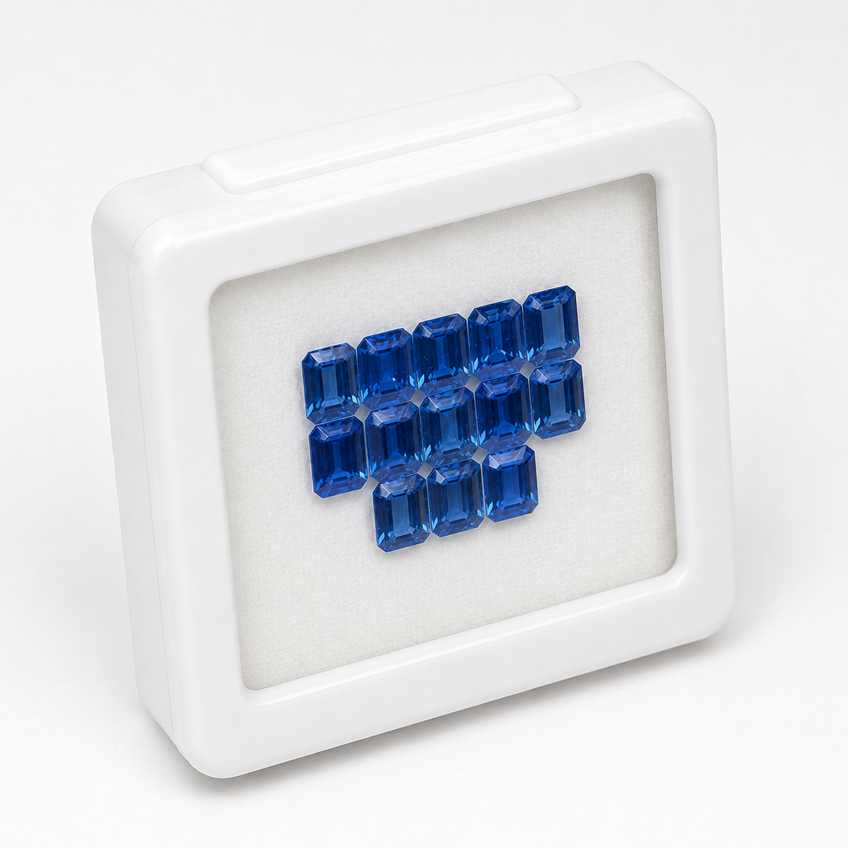 The Merelani Octagon — Natural D-Block Tanzanite, 9×7 mm